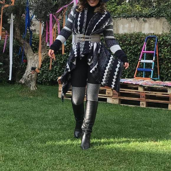 🇮🇹 Italian Tall Leather Boots 36 - Picture 13 of 13